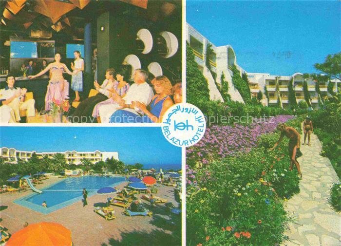 Hammamet Tunesie Hotel Bel Azur Veranstaltung Pool Park