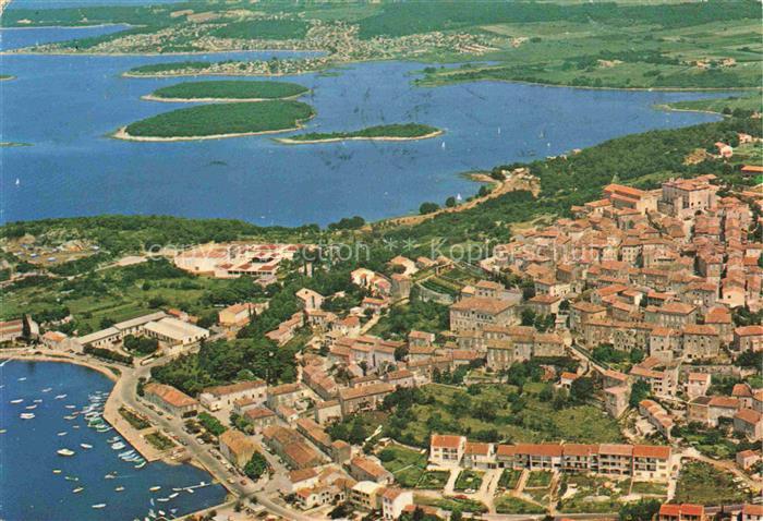 Vrsar Istria Croatia Fliegeraufnahme