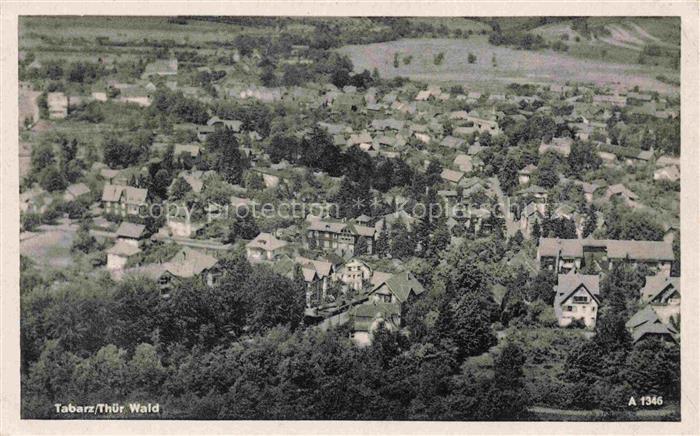 Tabarz Bad Tabarz Fliegeraufnahme
