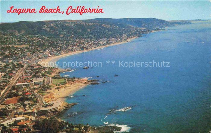 Laguna Beach California USA Fliegeraufnahme