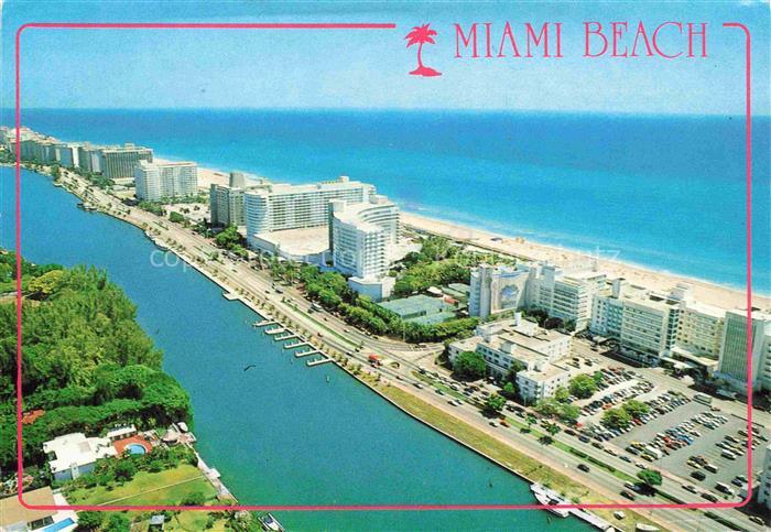 Miami Beach Florida USA Shawnee resort Fontainebleau Hilton and Eden Rock Hotels