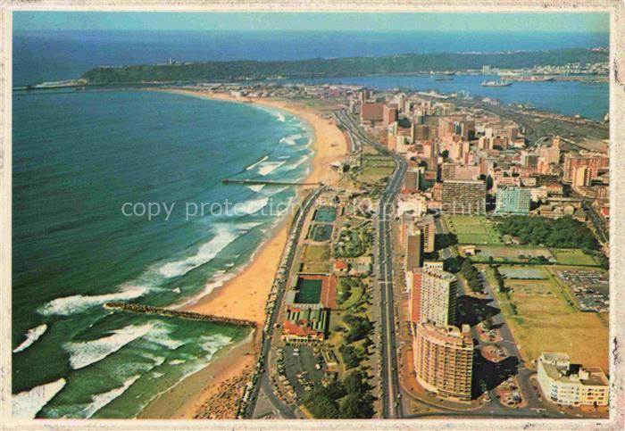 DURBAN  Southafrica RSA Fliegeraufnahme