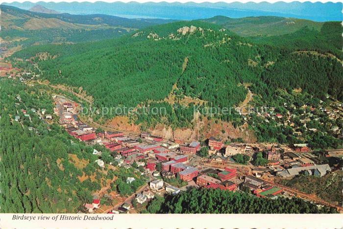 Deadwood South Dakota USA Fliegeraufnahme
