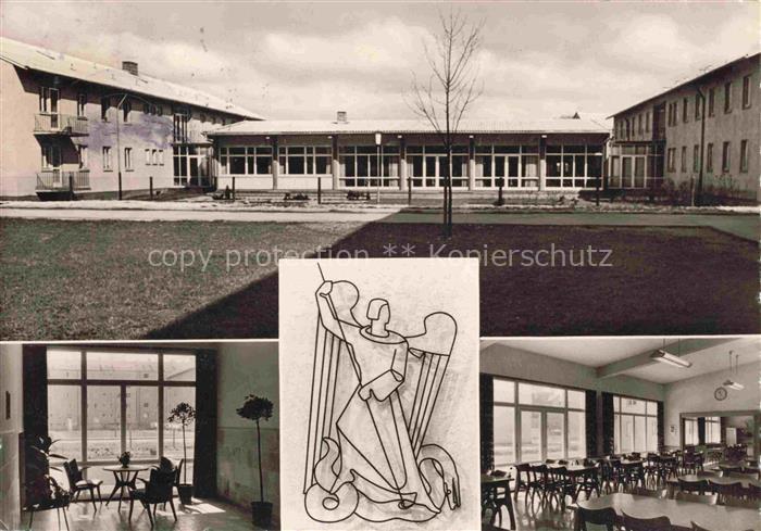 NEU-ULM Bayern Jugendheimstaette St Michael Gastraeume