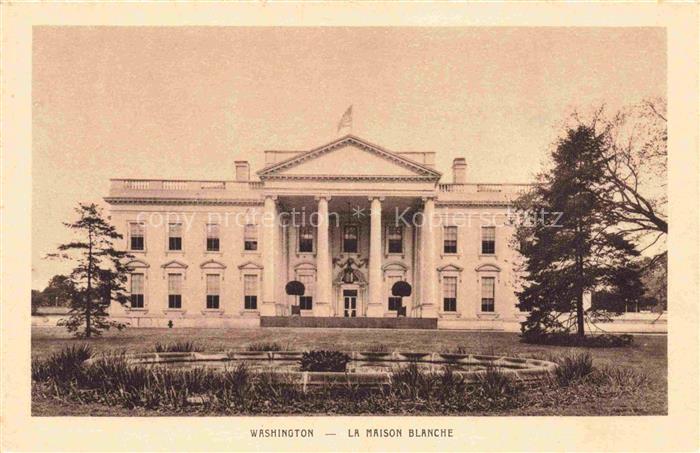 WASHINGTON  DC USA La Maison Blanche