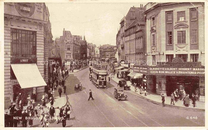 Leeds  West Yorkshire UK New Briggate