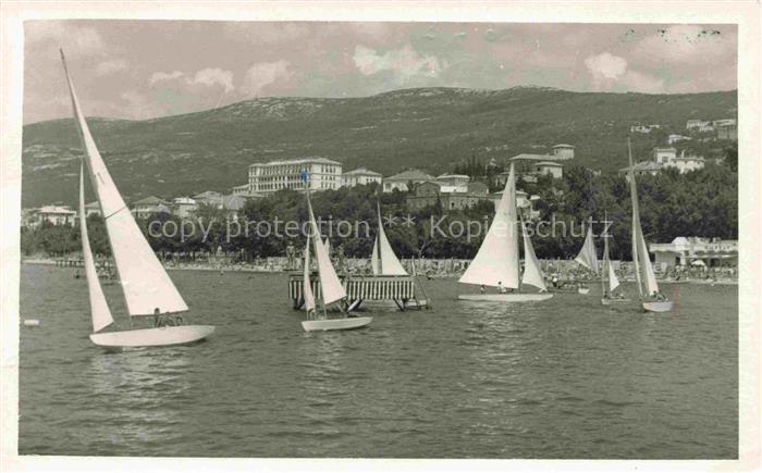 CRIKVENICA Crikvenice Croatia Segelpartie