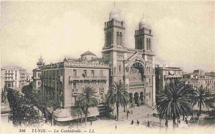TUNIS Tunesie La Cathedrale