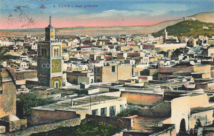 TUNIS Tunesie Vue generale