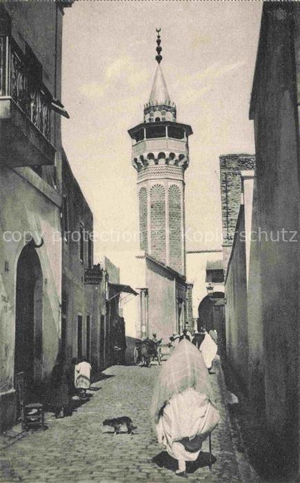 TUNIS Tunesie Mosquee de la rue des Teinturiers
