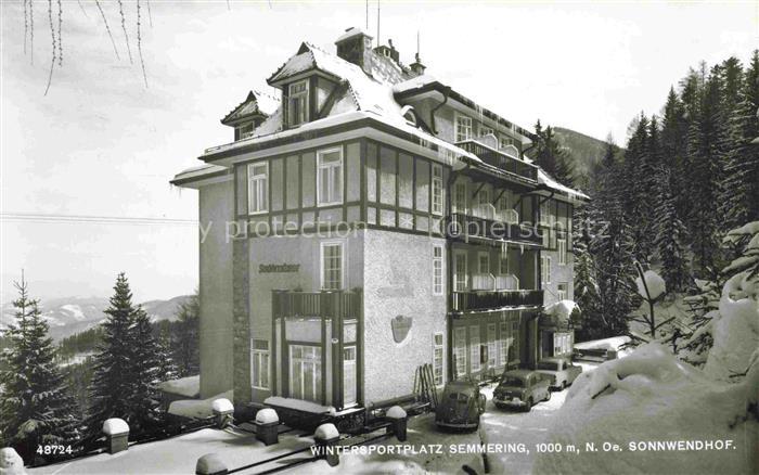Semmering Niederoesterreich AT Sonnwendhof