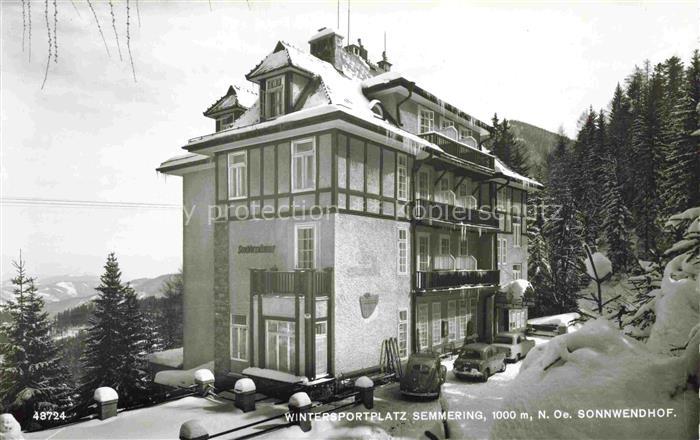 Semmering Niederoesterreich AT Sonnwendhof