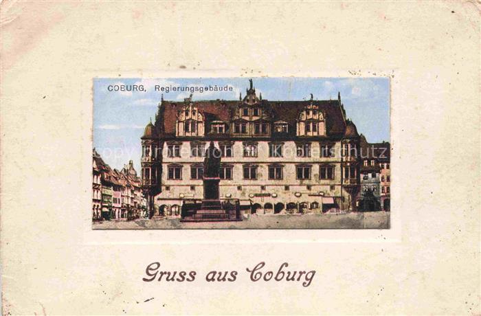 Coburg Bayern Regierungsgebaeude