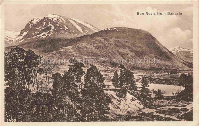 Ben Nevis Banavie Lochaber Scotland UK Panorama
