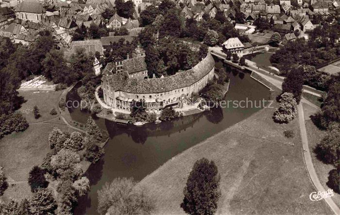 Burgsteinfurt Fliegeraufnahme mit Schloss