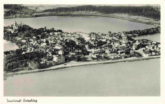Ratzeburg Schleswig-Holstein Inselstadt Fliegeraufnahme