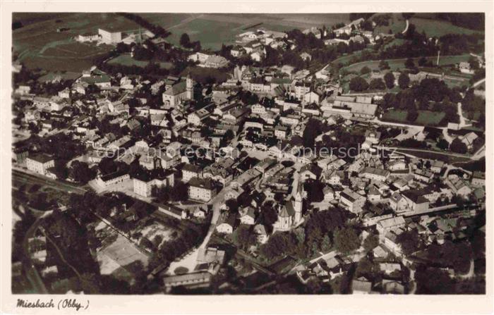 Miesbach Bayern Fliegeraufnahme