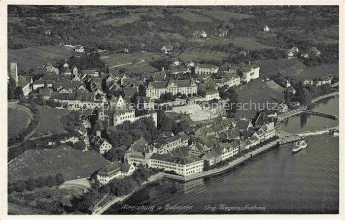 MEERSBURG Bodensee BW Fliegeraufnahme