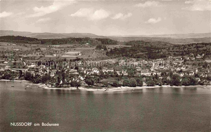 Nussdorf Bodensee ueberlingen BW Fliegeraufnahme