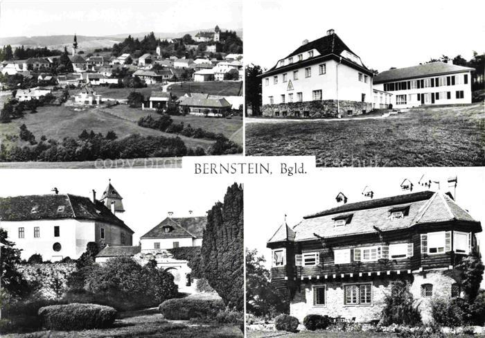 Bernstein Burgenland AT Teilansichten Panorama