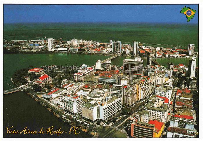 Recife Pernambuco Brazil Vista Aerea do Recife