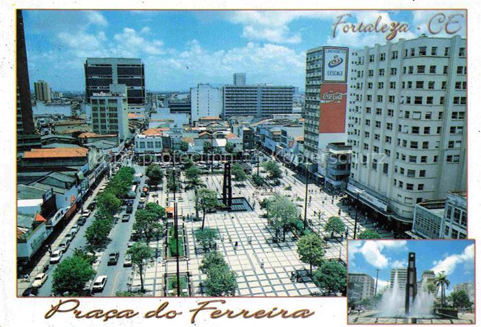 Fortaleza Ceara Brasil A Terra da Luz Vista parcial da Praca do Ferreira