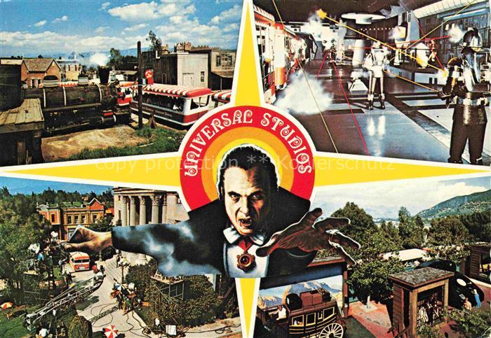 Universal Studios Universal City California USA Dracula Glamortram Laser battle