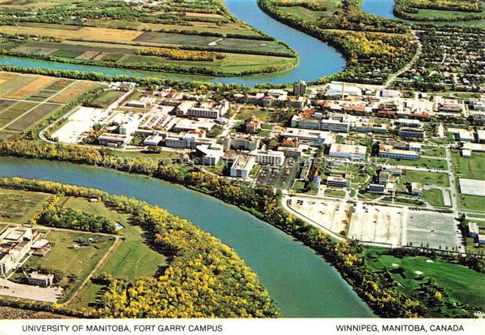 Winnipeg Manitoba USA University of Manitoba Fort Garry Campus Fliegeraufnahme