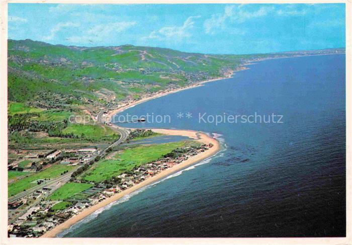 Malibu Beach Santa Monica California USA Colony at Malibu Fliegeraufnahme