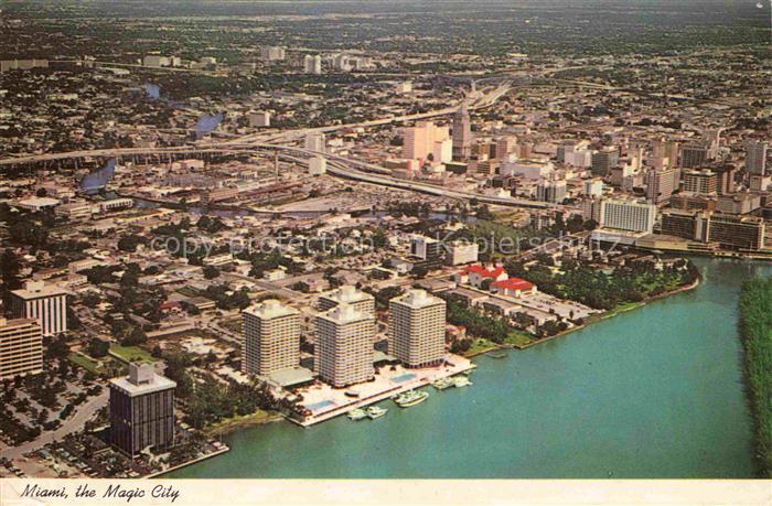 Miami Beach Florida USA Fliegeraufnahme