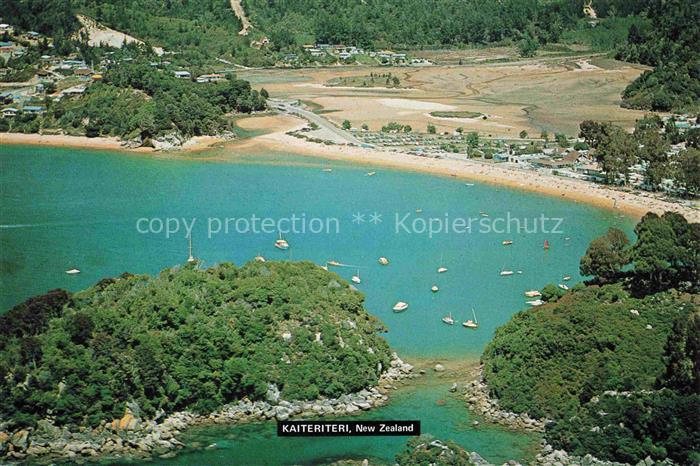 Kaiteriteri New Zealand NZ Fliegeraufnahme