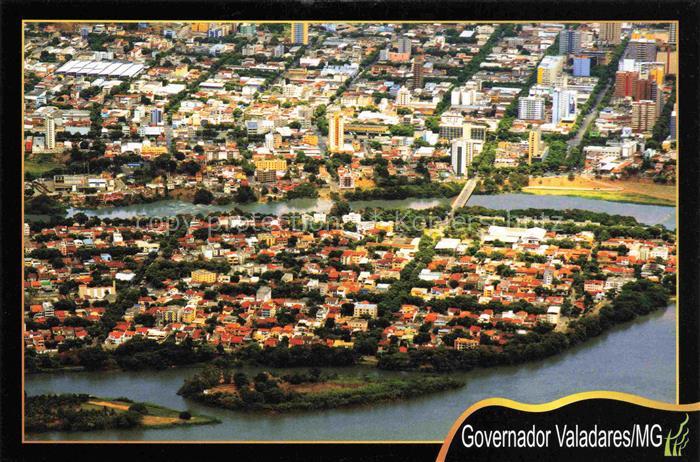 Governador Valadares Porto PT Araujos Island Aerial view
