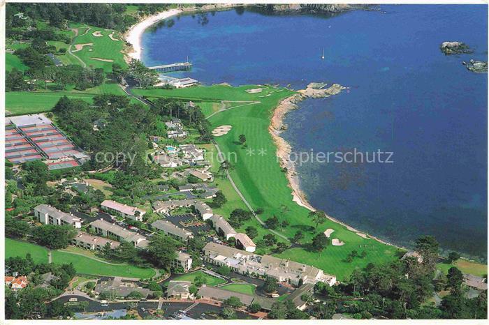 Pebble Beach California USA Fliegeraufnahme