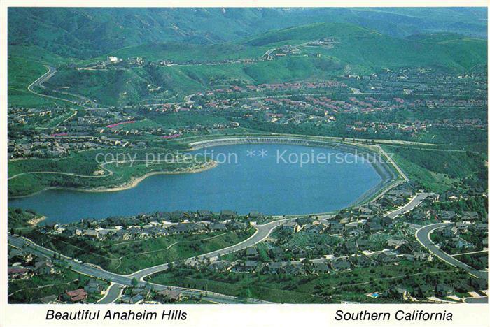 Anaheim California USA Fliegeraufnahme Anaheim Hills