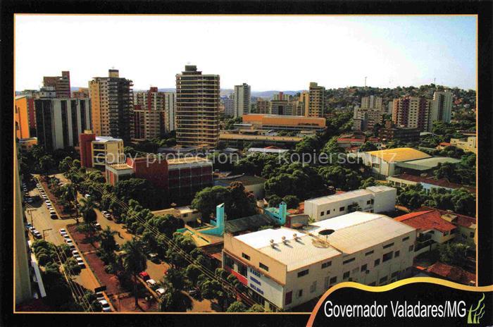 Governador Valadares Porto PT Vista aerea parcial do centro