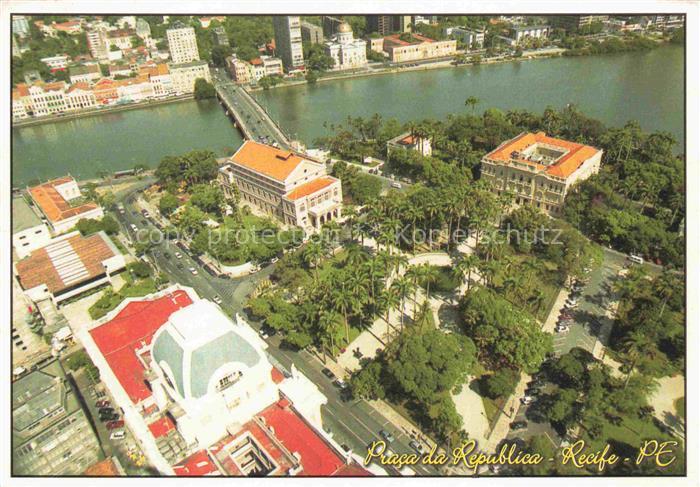 Recife Pernambuco Brazil Praca da Republica Fliegeraufnahme