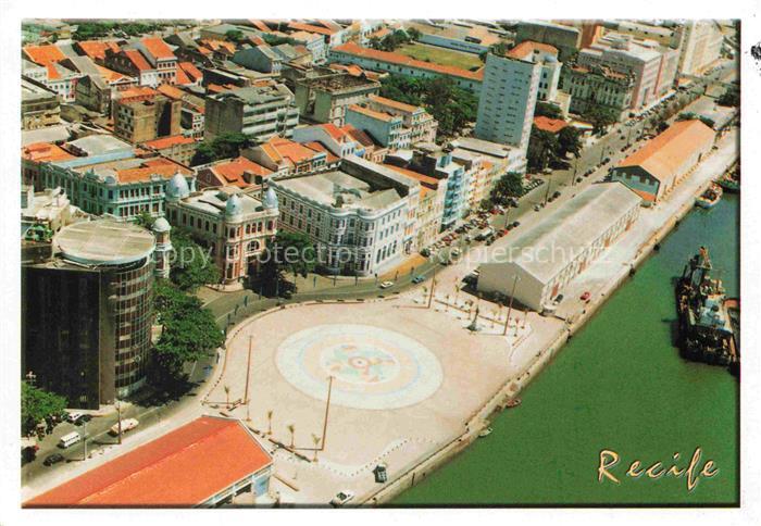 Recife Pernambuco Brazil Vista aerea do Recife Antigo