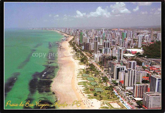 Recife Pernambuco Brazil Praia de Boa Viagem