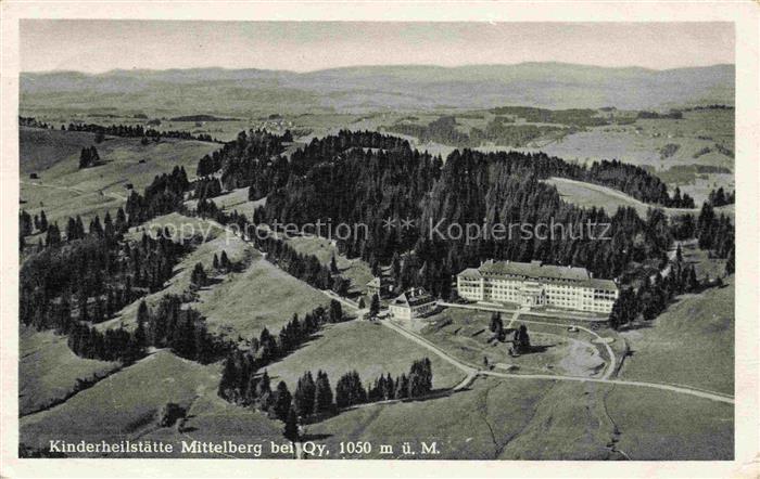 Oy Bad Mittelberg Oberallgaeu Bayern Kinderheilstaette Mittelberg Fliegeraufnahm
