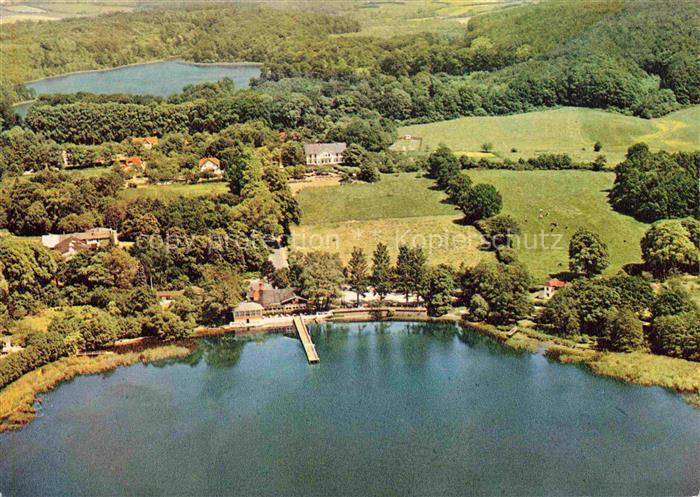 Uklei Sielbeck Fliegeraufnahme mit Kellersee und Ukleisee