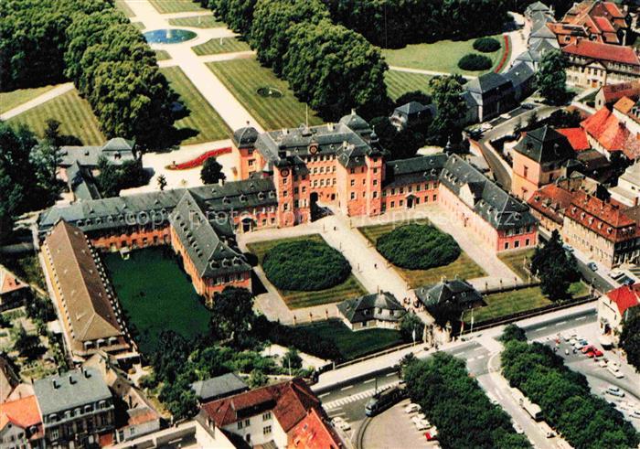 Schwetzingen BW Schlossgarten Fliegeraufnahme