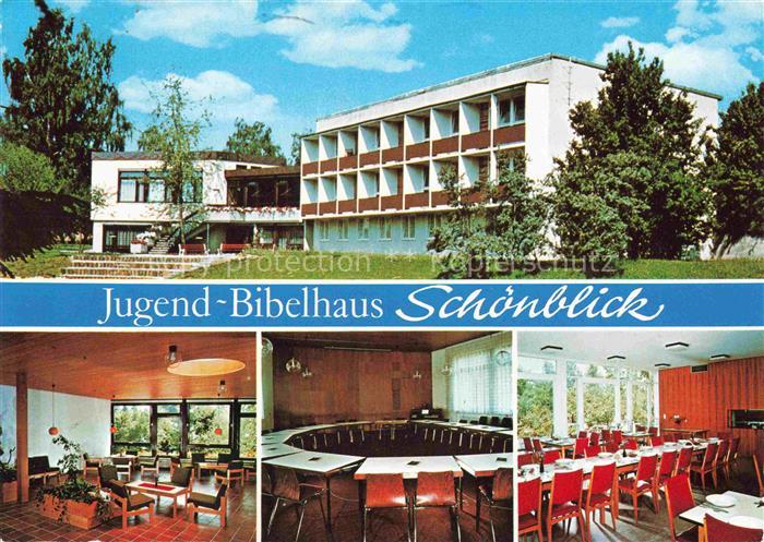 Schwaebisch Gmuend BW Jugend Bibelhaus Schoenblick Speisesaele Konferenzraum