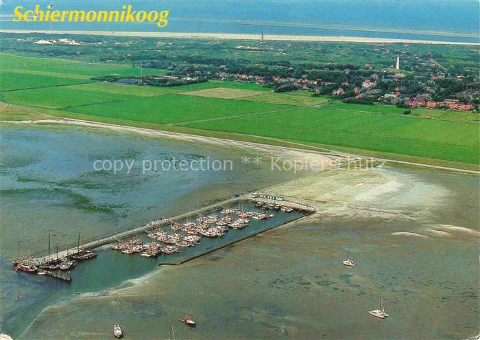 Schiermonnikoog Friesland NL Fliegeraufnahme