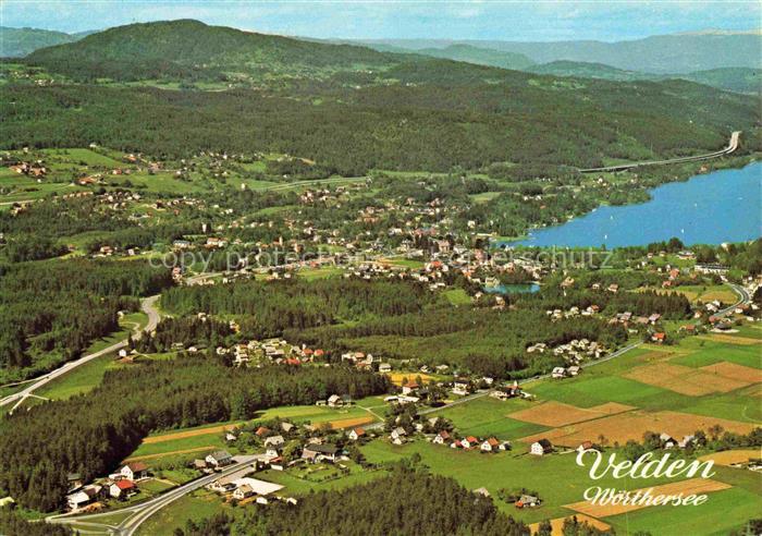 Velden  Woerthersee AT Fliegeraufnahme mit Selpritsch