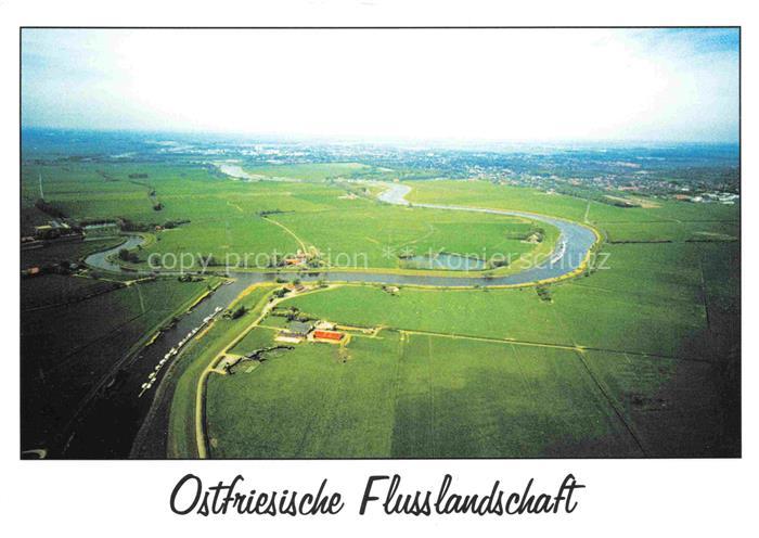 Wiltshausen Leer Ostfriesland Fliegeraufnahme mit der historischen Puente