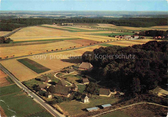 Harburg Ehlstorf Freilicht Museum am Kiekeberg Fliegeraufnahme