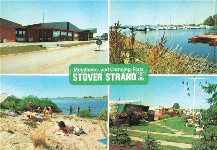 Drage Elbe Mobilheim und Camping Platz Stover Strand Bootshafen