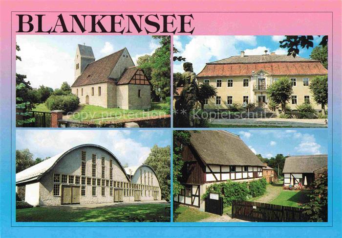 Blankensee Luckenwalde Ev Kirche Sudermann Schloss Johannische Kirche Bauernmuse