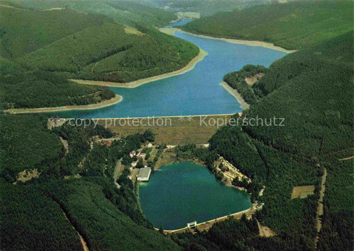 Soesetalsperre Osterode Harz Fliegeraufnahme