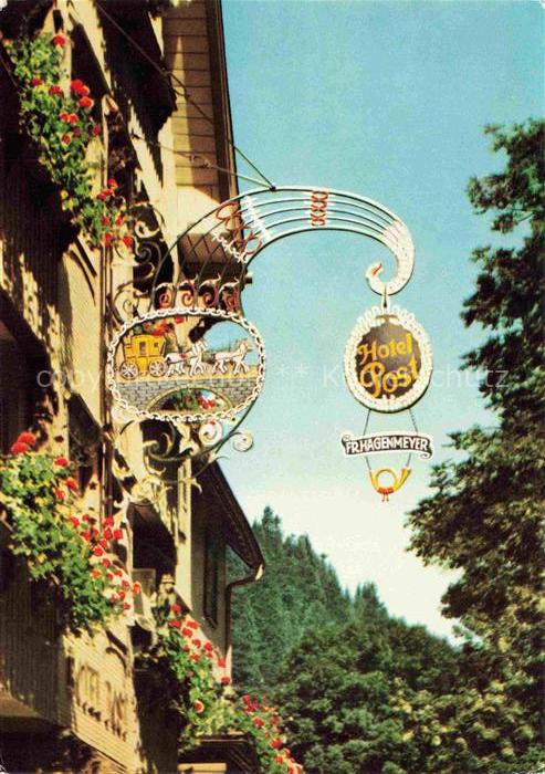 Schoenmuenzach Baiersbronn Kurhotel Post